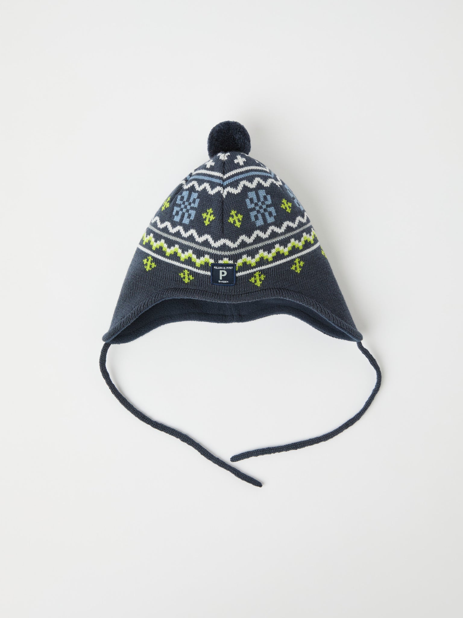 Merino Wool Kids Bobble Hat