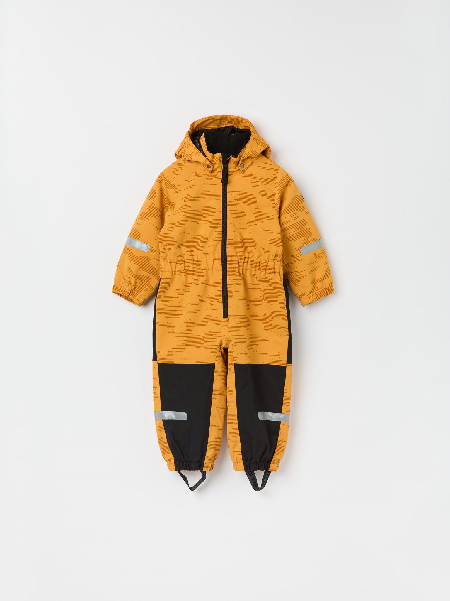 Yellow Recycled Kids Puddle Suit from the Polarn O. Pyret kidswear collection. Quality kids clothing made to last.