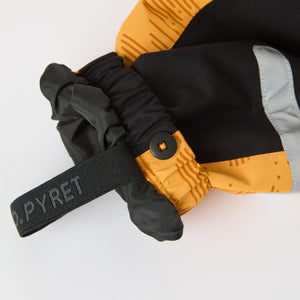 Yellow Recycled Kids Puddle Suit from the Polarn O. Pyret kidswear collection. Quality kids clothing made to last.