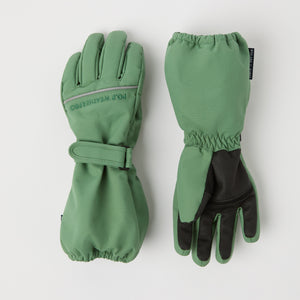 Long Padded Kids Winter Gloves from the Polarn O. Pyret kidswear collection. The best ethical kids outerwear.