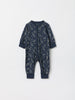 Space Print Baby Sleepsuit from the Polarn O. Pyret baby collection. Ethically produced kids clothing.