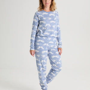 Mustache Print  Adult Pyjamas S / S