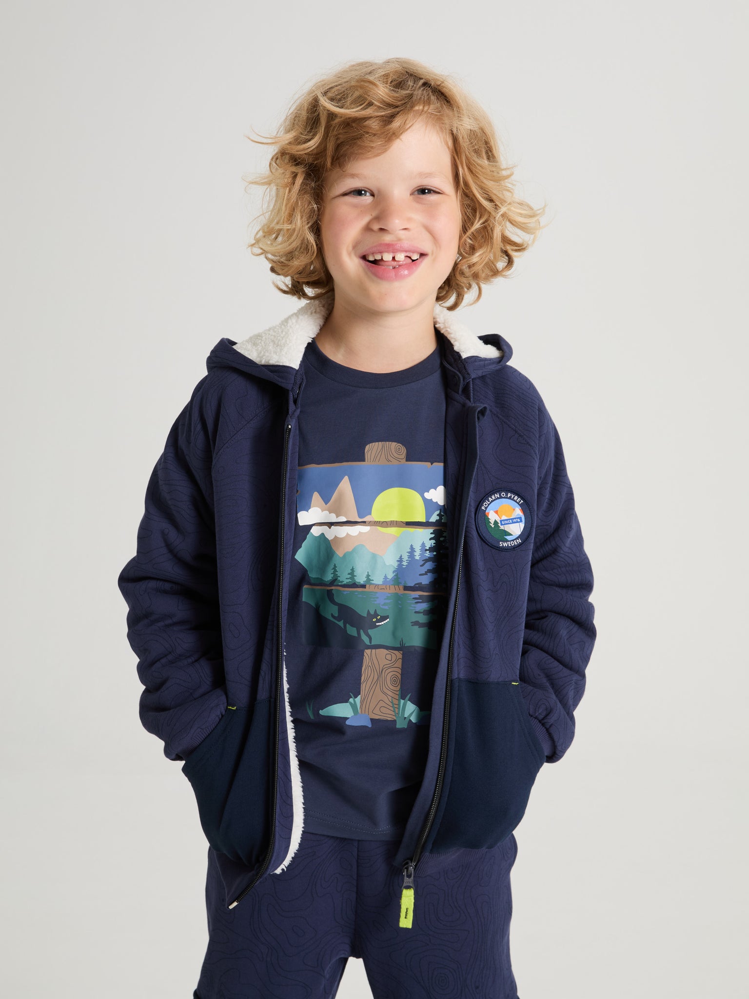 Adventure Print Kids Top 5-6y / 116