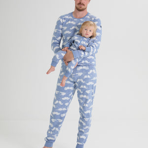 Mustache Print Baby Sleepsuit 2-6m / 62/68