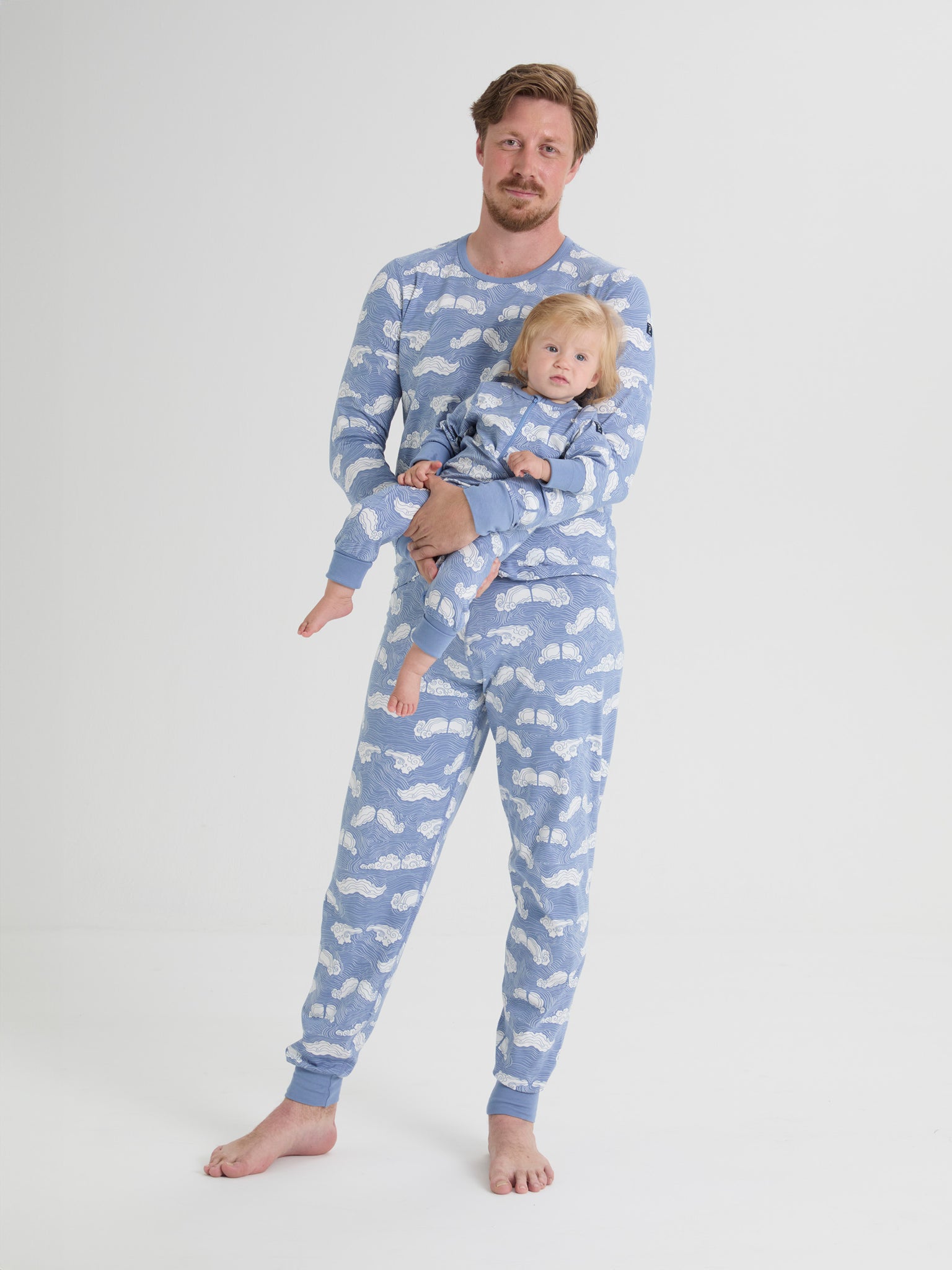 Moustache Print  Adult Pyjamas