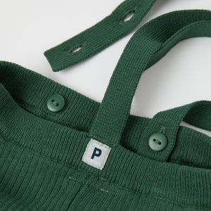 Knitted Baby Dungarees from the Polarn O. Pyret baby collection. Nordic kids clothes made from sustainable sources.