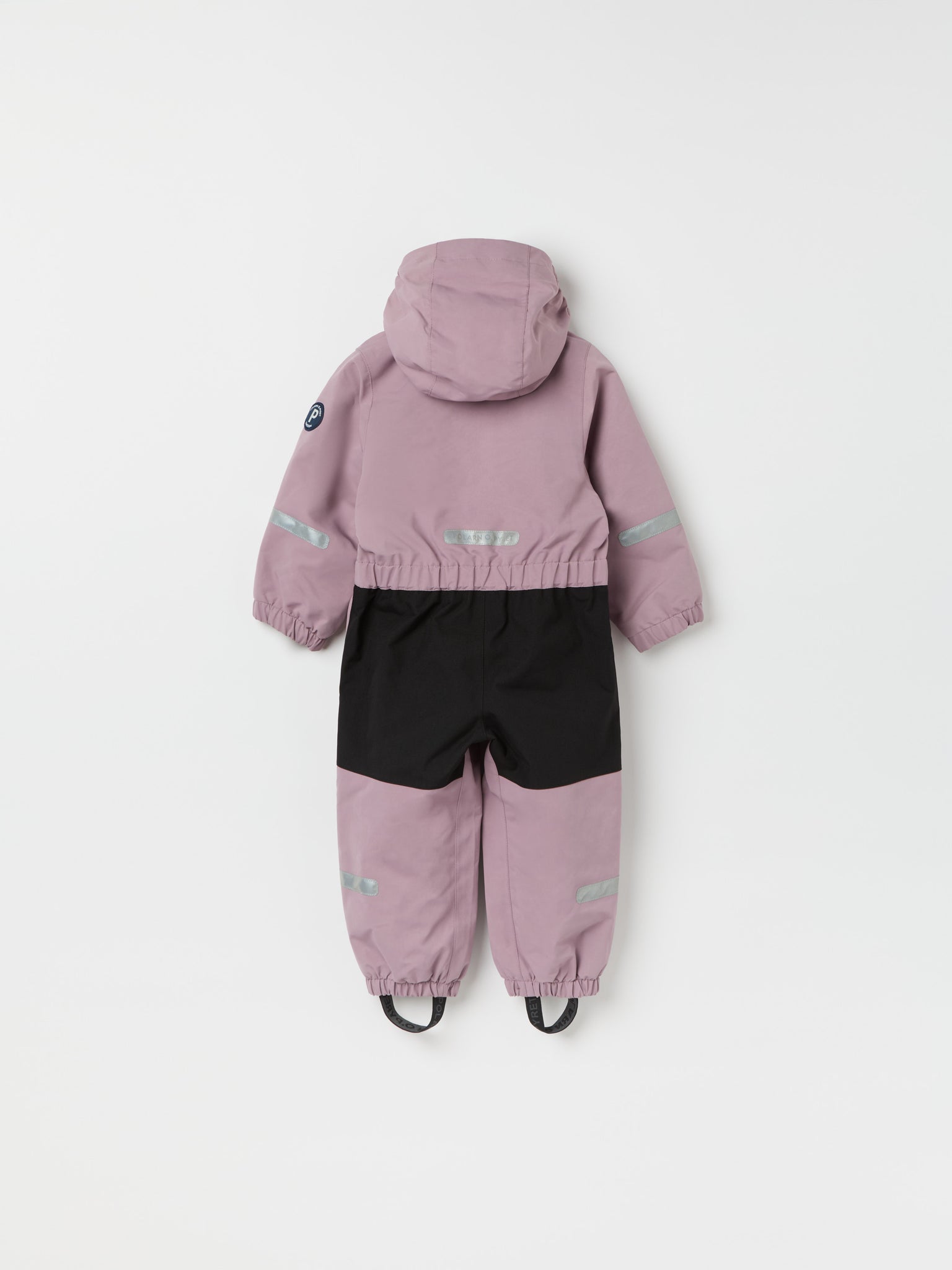 Purple Recycled Kids Puddle Suit from the Polarn O. Pyret kidswear collection. Quality kids clothing made to last.