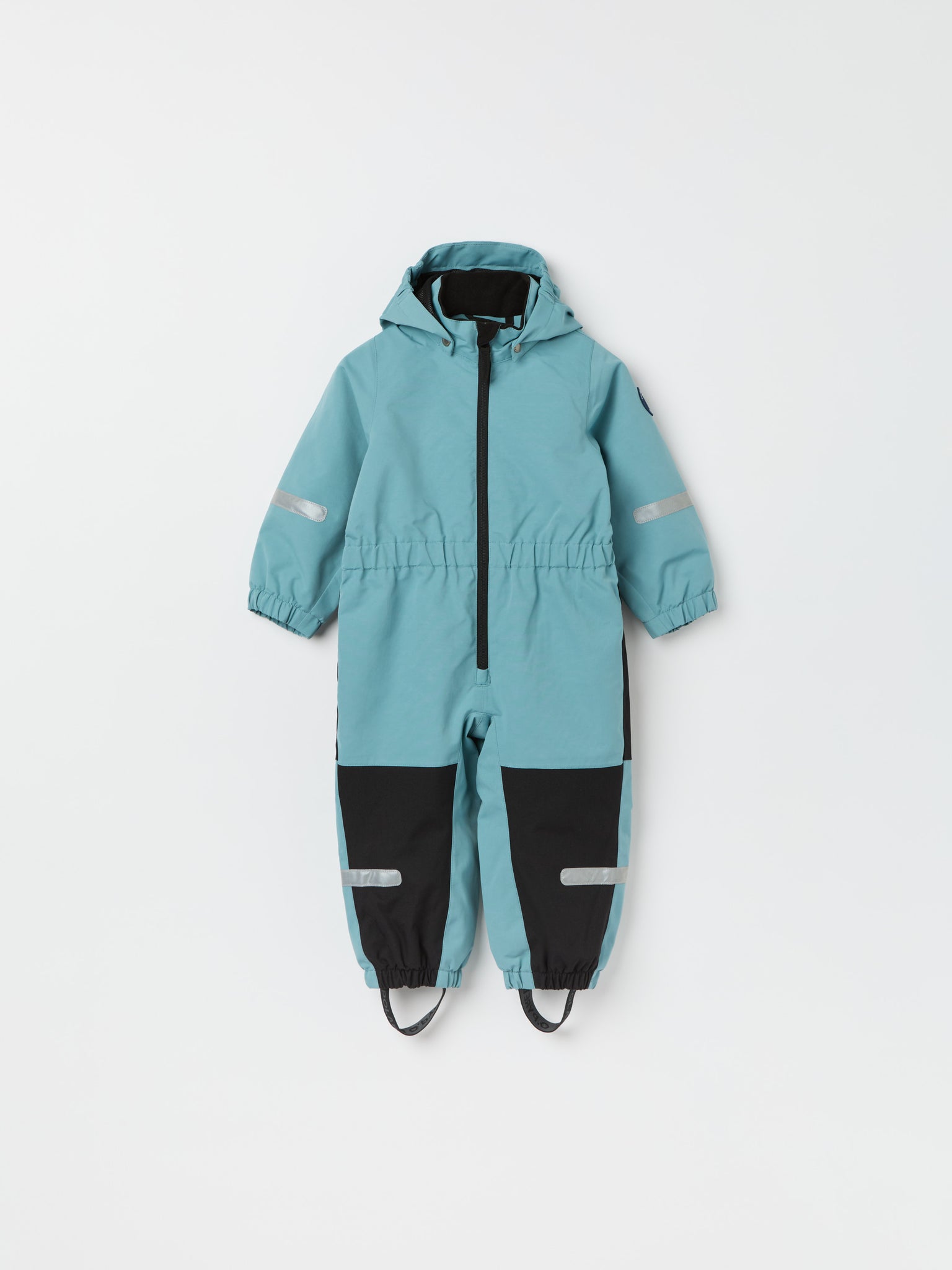 Blue Recycled Kids Puddle Suit from the Polarn O. Pyret kidswear collection. The best ethical kids outerwear.