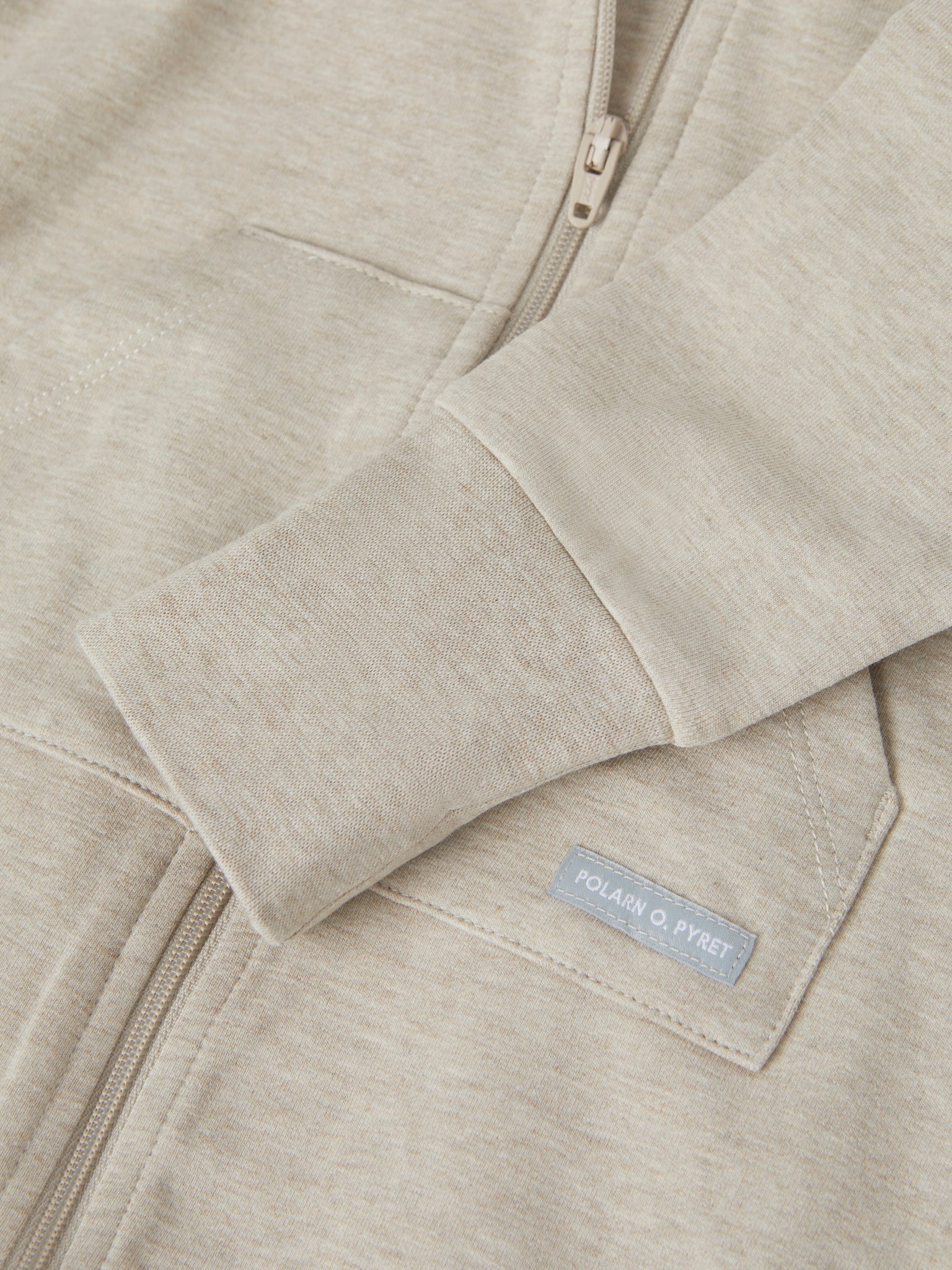 Beige Organic Cotton Sweatshirt Baby All-in-one from the Polarn O. Pyret baby collection. The best ethical kids clothes