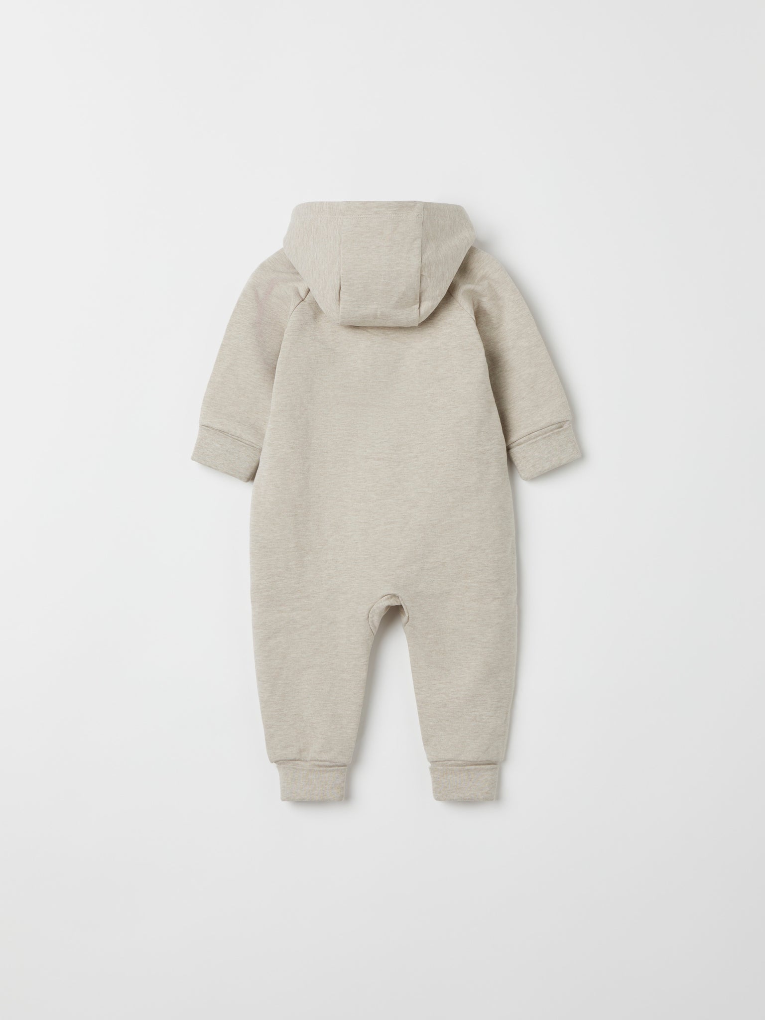 Beige Organic Cotton Sweatshirt Baby All-in-one from the Polarn O. Pyret baby collection. The best ethical kids clothes