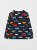 Car Print Kids Top from the Polarn O. Pyret kidswear collection. Clothes made using sustainably sourced materials.