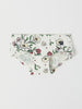 Festive Floral Print Girls Hipster Briefs from the Polarn O. Pyret kidswear collection. Nordic kids clothes made from sustainable sources.