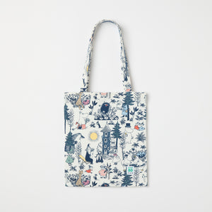 Moomin Print Shopping Bag from the Polarn O. Pyret kidswear collection. Ethically produced kids clothing.