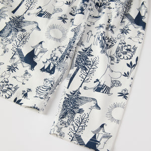 Moomin Print Adult Pyjamas from the Polarn O. Pyret adult collection. Nordic kids clothes made from sustainable sources.