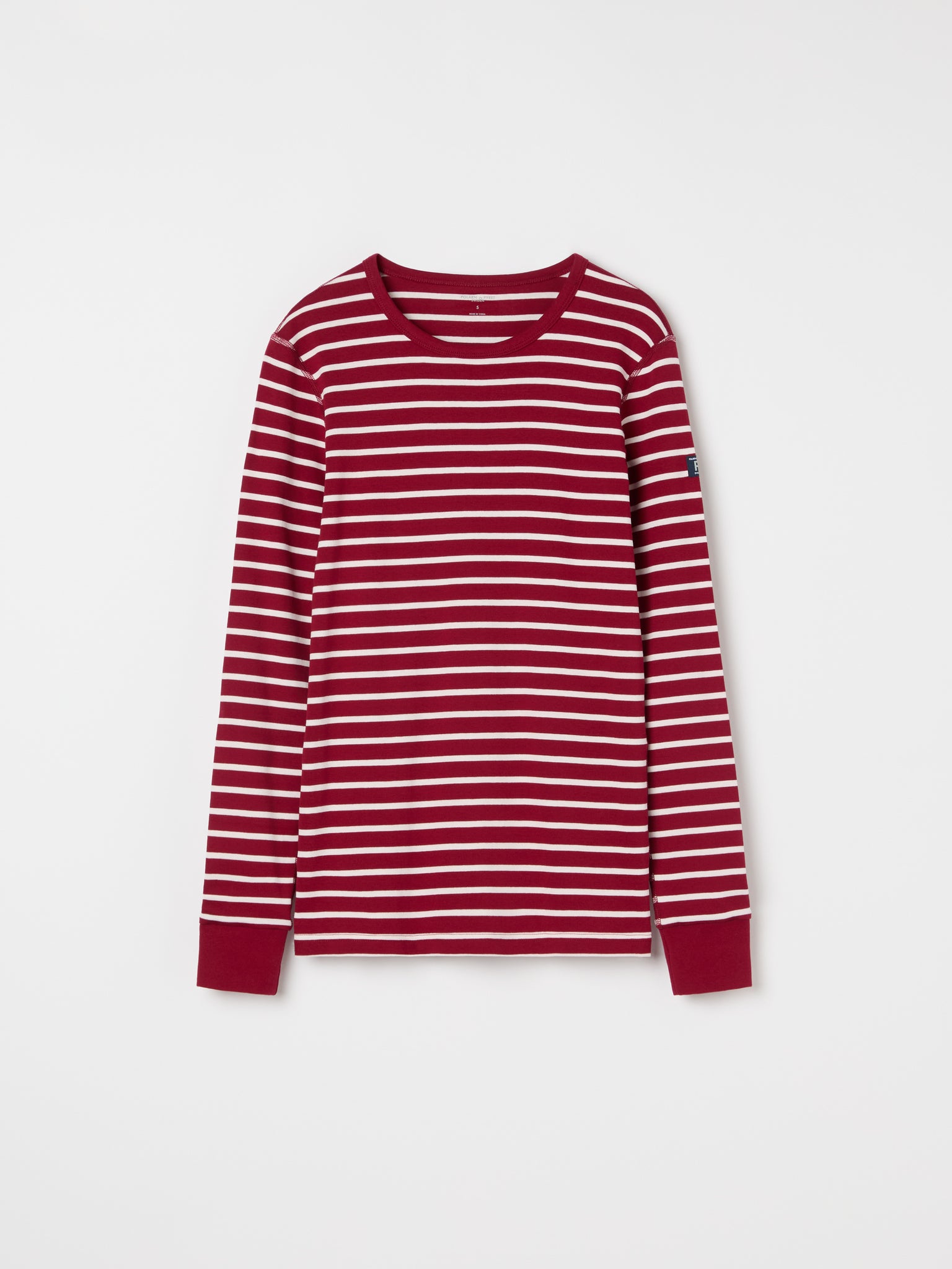 Red Striped Adult Pyjamas from the Polarn O. Pyret adult collection. Ethically produced kids clothing.