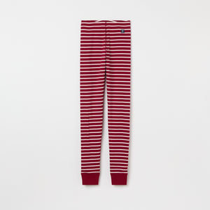 Red Striped Adult Pyjamas from the Polarn O. Pyret adult collection. Ethically produced kids clothing.