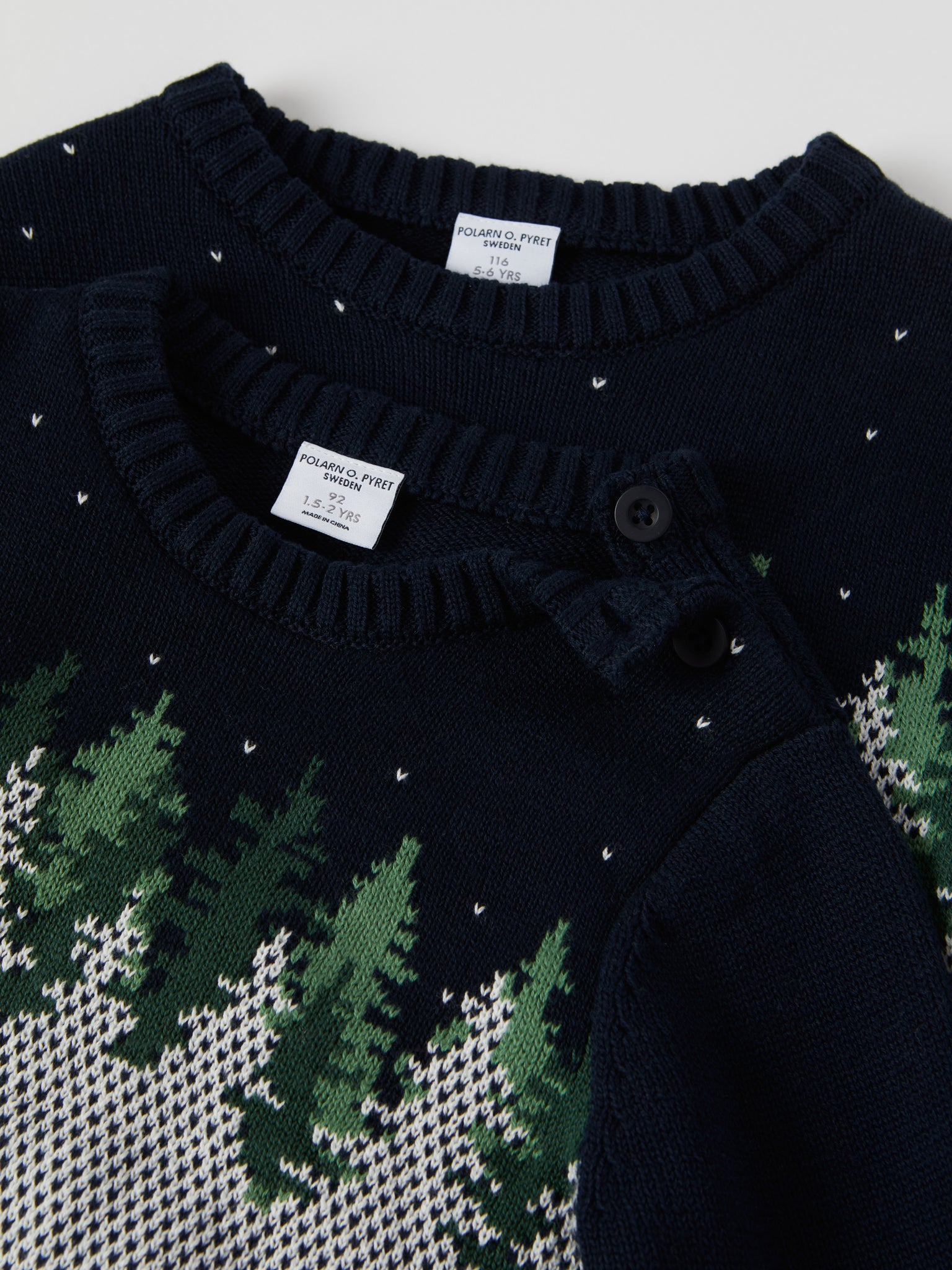 Friendly Kids Fox Jumper from the Polarn O. Pyret kidswear collection. Ethically produced kids clothing.