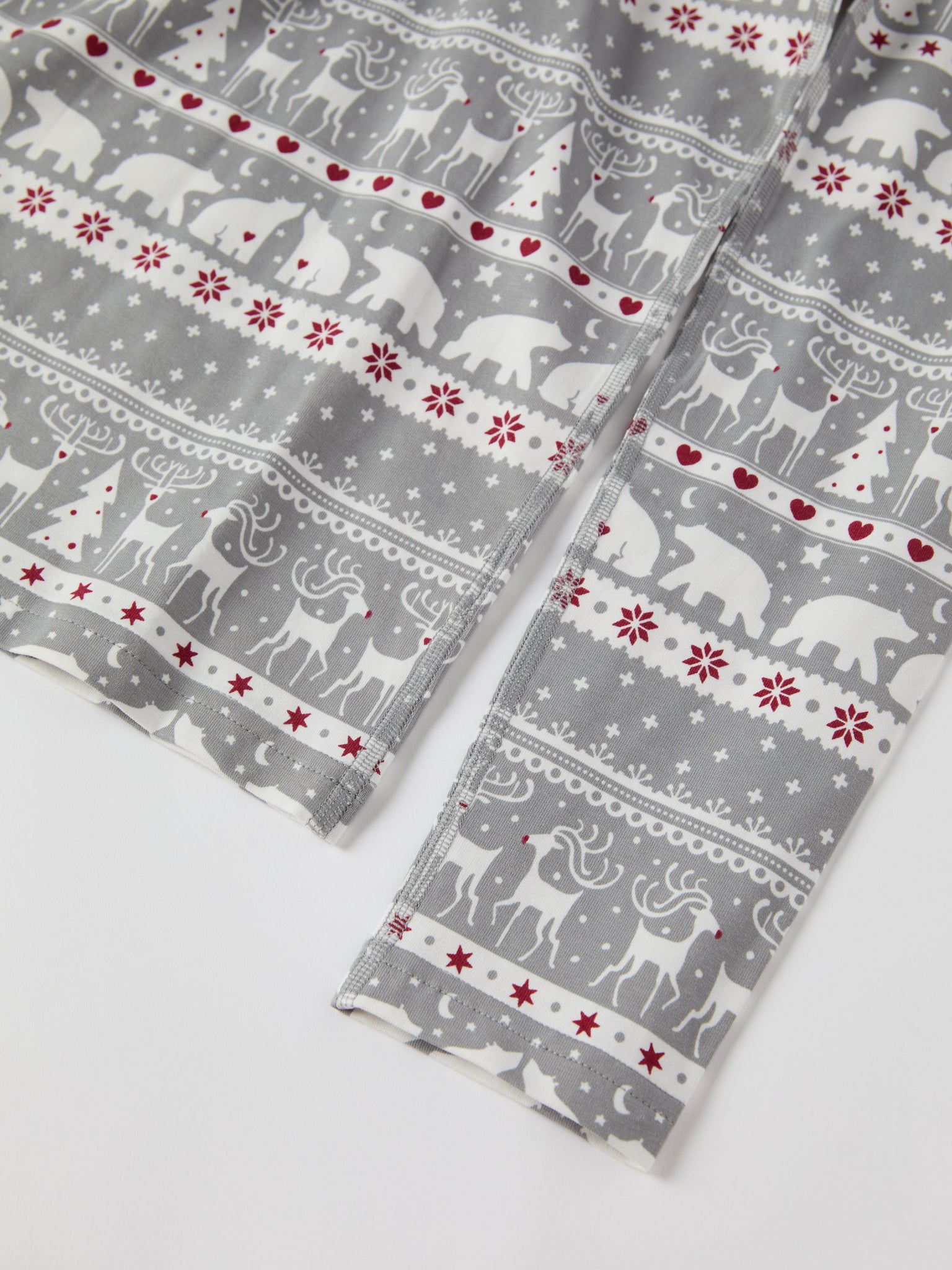 Nordic Christmas Adult Pyjamas from the Polarn O. Pyret adult collection. Ethically produced kids clothing.