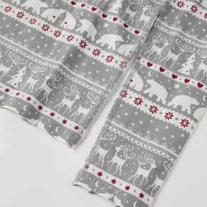 Nordic Christmas Adult Pyjamas from the Polarn O. Pyret adult collection. Ethically produced kids clothing.