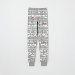 Nordic Christmas Adult Pyjamas from the Polarn O. Pyret adult collection. Ethically produced kids clothing.