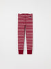 Red Striped Kids Leggings from the Polarn O. Pyret kidswear collection. Ethically produced kids clothing.