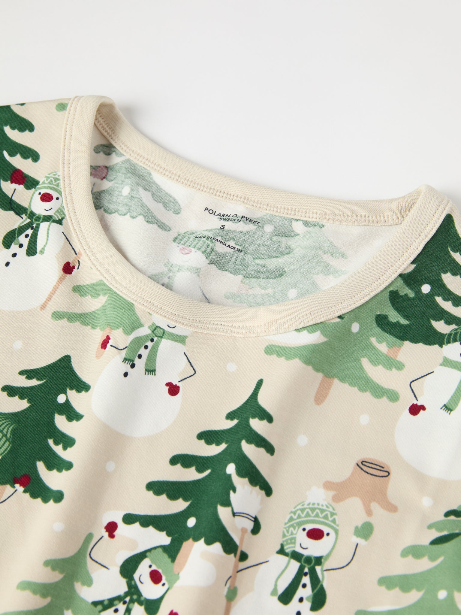 Nordic Forest Adult Pyjamas from the Polarn O. Pyret adult collection. Ethically produced kids clothing.