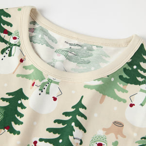 Nordic Forest Adult Pyjamas from the Polarn O. Pyret adult collection. Ethically produced kids clothing.