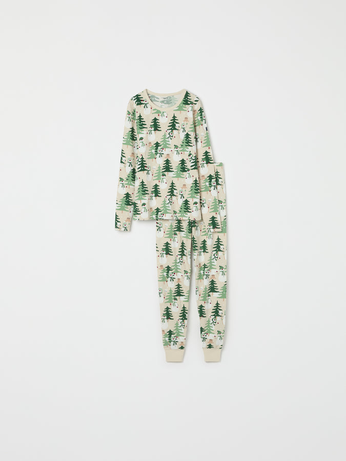 Nordic Forest Adult Pyjamas from the Polarn O. Pyret adult collection. Ethically produced kids clothing.