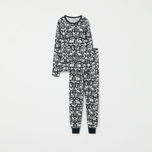 Nordic Christmas Adult Pyjamas from the Polarn O. Pyret adult collection. Clothes made using sustainably sourced materials.