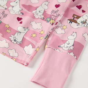 Moomin Print Kids Pyjamas from the Polarn O. Pyret kidswear collection. Nordic kids clothes made from sustainable sources.