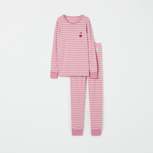 Striped Moomin Adult Pyjamas from the Polarn O. Pyret adult collection. Ethically produced kids clothing.