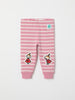 Striped Moomin Baby Leggings from the Polarn O. Pyret baby collection. Clothes made using sustainably sourced materials.