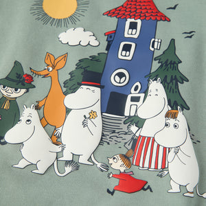 Moomin Appliqué Kids Sweatshirt from the Polarn O. Pyret kidswear collection. Ethically produced kids clothing.