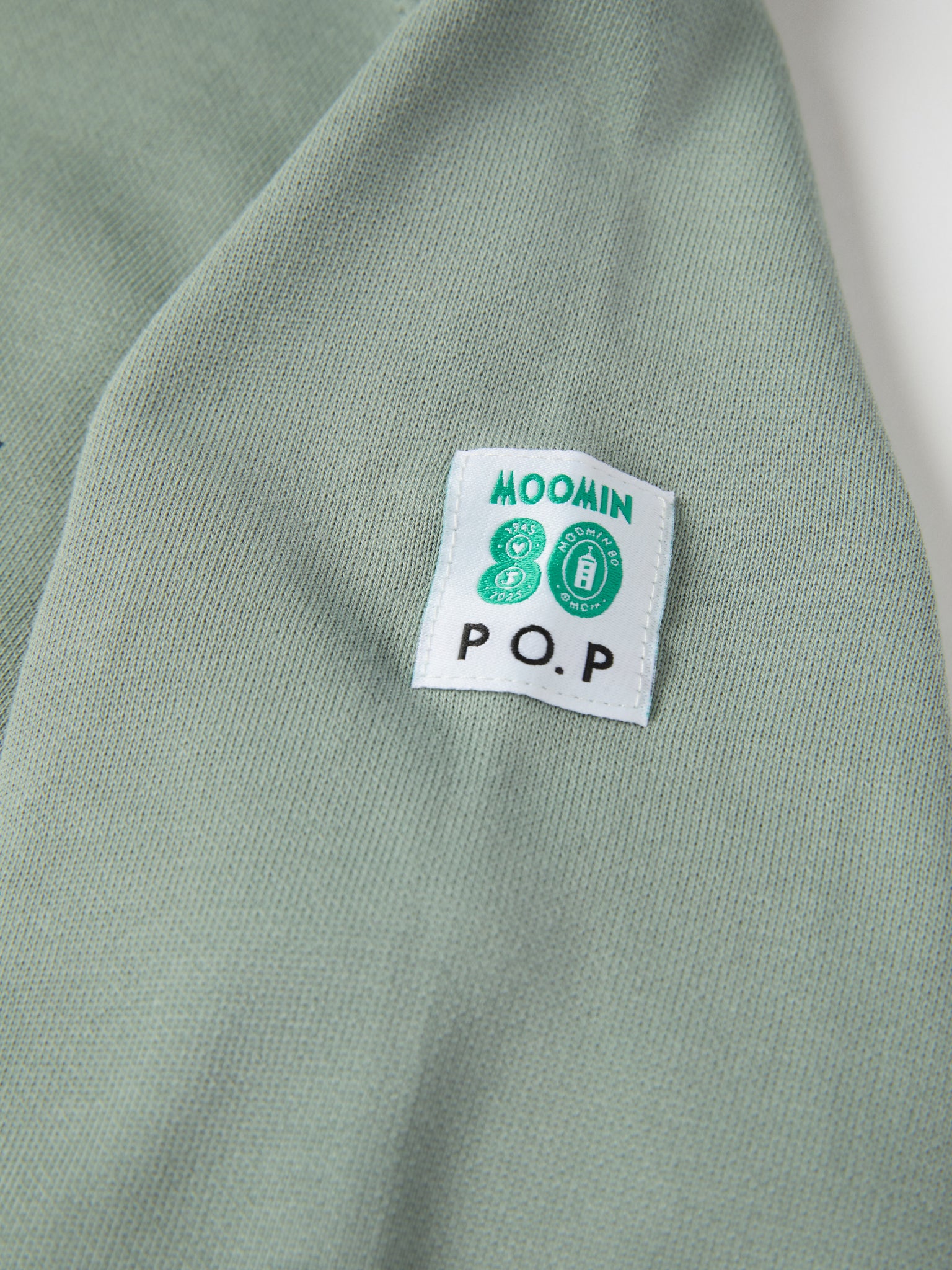 Moomin Appliqué Kids Sweatshirt from the Polarn O. Pyret kidswear collection. Ethically produced kids clothing.