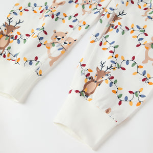 Christmas Lights Print Adult Pyjamas from the Polarn O. Pyret adult collection. Clothes made using sustainably sourced materials.