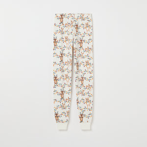 Christmas Lights Print Adult Pyjamas from the Polarn O. Pyret adult collection. Clothes made using sustainably sourced materials.