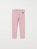 Polka Dot Prink Kids Leggings from Polarn O. Pyret kidswear. Clothes made using sustainably sourced materials.