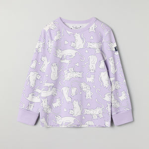 Cat Print Pyjamas