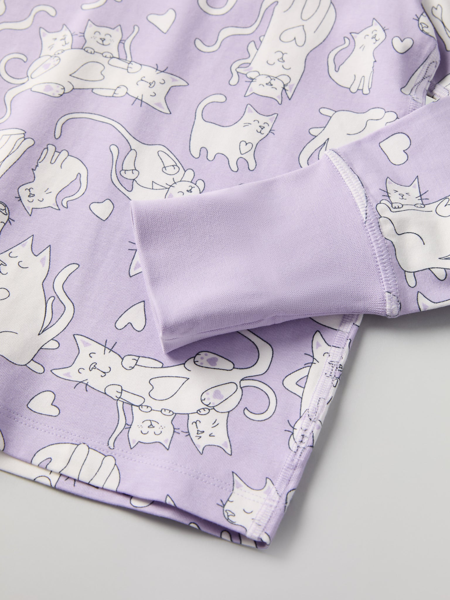 Cat Print Pyjamas