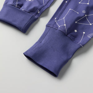 Space Print Kids Pyjamas from Polarn O. Pyret kidswear. Nordic kids clothes made from sustainable sources.