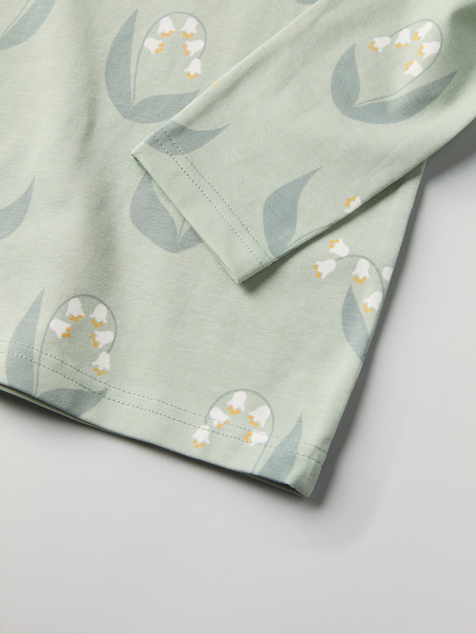 Lily Print Kids Top from Polarn O. Pyret kidswear. Clothes made using sustainably sourced materials.