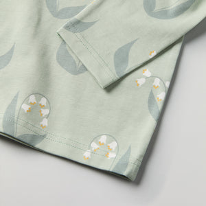 Lily Print Kids Top from Polarn O. Pyret kidswear. Clothes made using sustainably sourced materials.