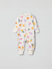 Heart Print Baby Sleepsuit from the Polarn O. Pyret baby collection. Ethically produced kids clothing.