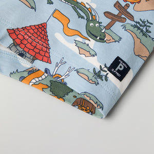 Dragon Print Boys Boxers from Polarn O. Pyret kidswear. Clothes made using sustainably sourced materials.