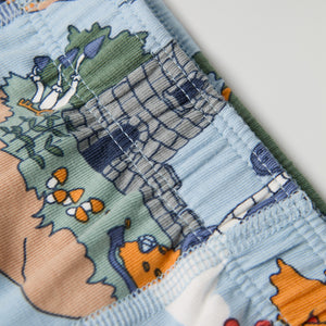 Dragon Print Boys Boxers from Polarn O. Pyret kidswear. Clothes made using sustainably sourced materials.