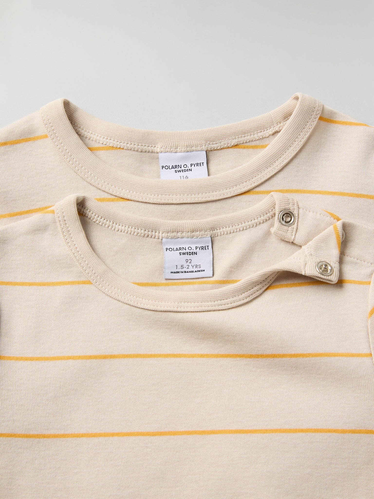 Block Stripe Kids Top from Polarn O. Pyret kidswear. Clothes made using sustainably sourced materials.