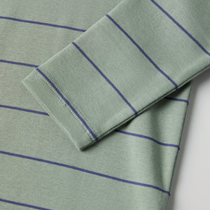 Block Stripe Kids Top from Polarn O. Pyret kidswear. Ethically produced kids clothing.