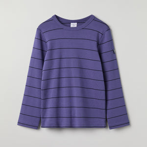 Block Stripe Kids Top from Polarn O. Pyret kidswear. Nordic kids clothes made from sustainable sources.