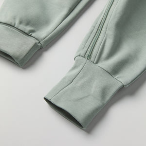 Soft Sweatshirt Baby All-in-one from the Polarn O. Pyret baby collection. Ethically produced kids clothing.