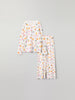 Heart Print Adult Pyjamas from Polarn O. Pyret kidswear. Ethically produced kids clothing.